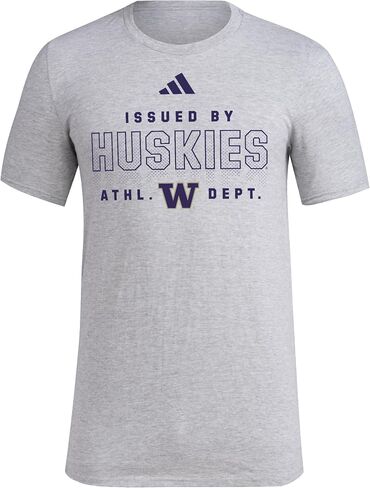 adidas Men's University of Washington Pre-Game T-Shirt in Saudi Arabia