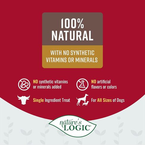 Nature's Logic Beef Lung Canine Treat, 1lb in Kuwait