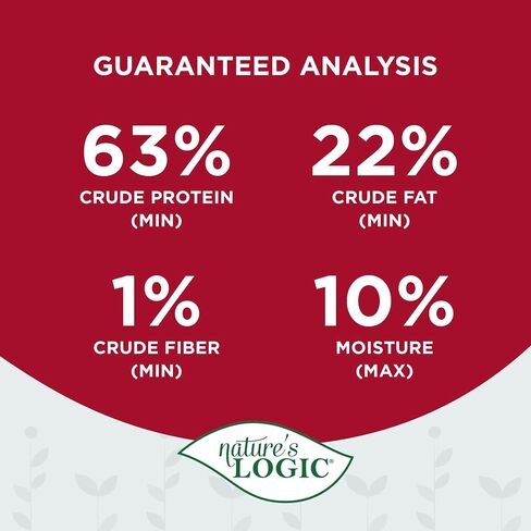 Nature's Logic Beef Lung Canine Treat, 1lb in Kuwait