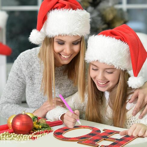 مجموعة كبيرة من 3 قطع من زخارف شجرة عيد الميلاد Ho Ho Ho Ho Ho Ho Ho Ho Ho Ho Ho Ho Ho Ho Ho Ho Ho Ho Ho Ho Ho Ho Ho 3 مجموعات من اللوحات الفنية الماسية المكونة من 3 قطع، زخرفة خشبية معلقة لتزيين حفلات عيد الميلاد (الجاموس الأحمر والأسود منقوشة) in Kuwait