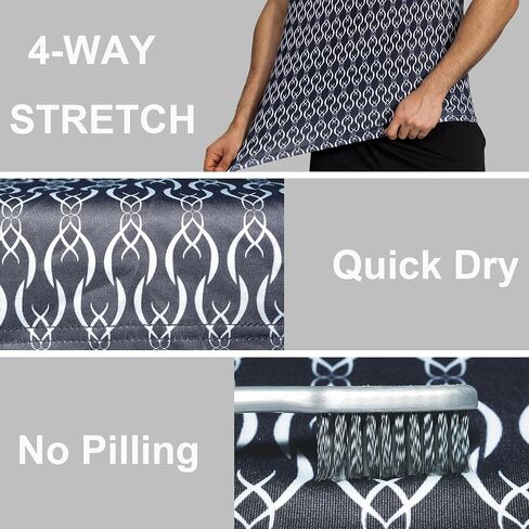 Quick Dry T Shirts for Mens Graphic Raglan Fit Athletic Cooling Tshirts for Man Fitted Soft Tee Shirts Crew Neck in Saudi Arabia