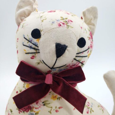 Fabric Animal Door Stopper Gifts for Mom Decorative Doorstops Book Stopper Prevent Door from Hitting The Wall Decorative Cat in Kuwait