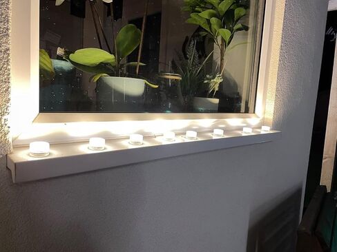 Mini Waterproof Battery LED TeaLight 20pcs 1.2" Battery Powered LED Puck Accent Light for Party Events WeddingCenterpiece Vases Lantern Paper Crafts Poll Pond Hot Tub Fountain Decor(Warm White) in Kuwait