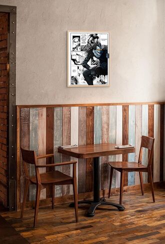 Ouroboros Art & Design - مجموعة ملصقات الرسوم المتحركة Death Note - Yagami Light وRyuk وL - ورق ممتاز غير لامع 300 جرام في المتر المربع - مجموعة من 3-8x10 بوصة - غير مؤطرة in Kuwait