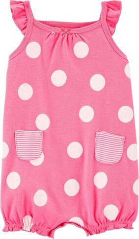 Carter's Baby Girls' Snap Up Cotton Romper in Saudi Arabia