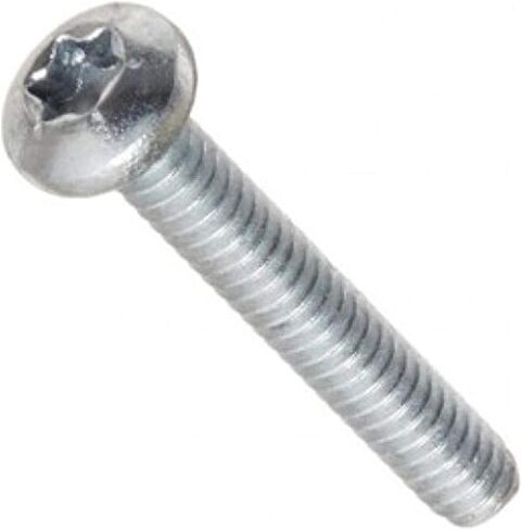 Small Parts FSCF10212TPSZ Steel Pan Head Machine Screw, Zinc Plated, ASME B18.6.3, T25 Star Drive, #10-32 Thread Size, 2-1/2" Length, Fully Threaded, Imported (Pack of 50) in Saudi Arabia
