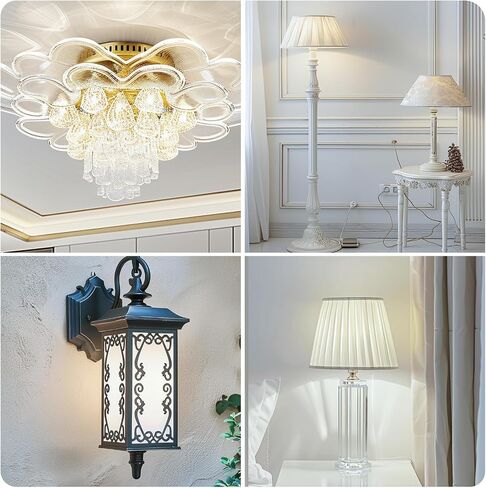 YGS-Tech Dimmable G9 LED Bulbs, 4W(35W Halogen Equivalent), 6000K Daylight White, CRI80, G9 Base Bulb for Chandelier, Interior Decoration Lighting, Commodity Display Lighting, 10-Pack in Saudi Arabia
