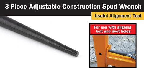 Titan 223 3-Piece Adjustable Construction Spud Wrench Set in Saudi Arabia