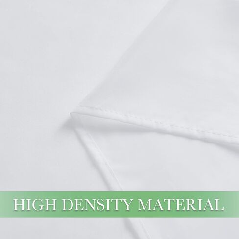 KGORGE Canopy Bed Sheer Curtains for Queen/King/Twin/Full Size, 8 Panels for Girls Boys Adults Bed, Home Bedroom Decor (White, 45 inch width X 96 inch length) in Saudi Arabia