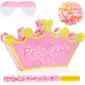 15.7 Inch White Bottle Pinata Tequila Party Decorations with Stick Blindfold and Confetti for Adult Party Decorations Centerpiece, Photo Prop, Birthday, Funny Anniversary
