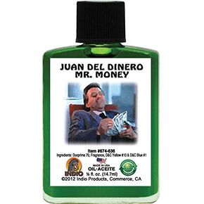 INDIO Oil- Mr Money JUAN DEL DINERO 1/2oz