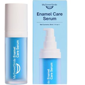 MySweetSmile nHA+ Enamel Care Serum - Sensitive Teeth Relief with Hydroxyapatite - Tooth Repair & Remineralise Enamel - Mint Flavour Sensitive Toothpaste - 30mL