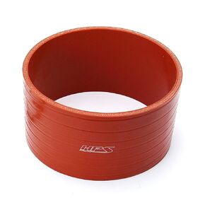 HPS 6.5" ID, 4" Length, Silicone Coupler Hose, Ultra High Temp 6-Ply Reinforced, 30 Psi Max. Pressure, 500F Max. Temperature, SC-8561-HOT, Silicone, Orange