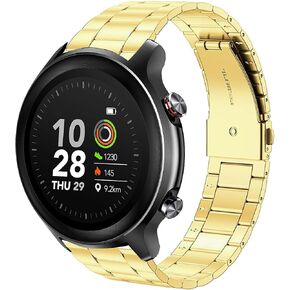 Compatible for Cubitt CT4 Smart Watch Band, 22mm Quick Release Stainless Steel Metal Replacement Straps Compatible with Cubitt CT4 / CT4 GPS / CT2Pro Max Smart Watch
