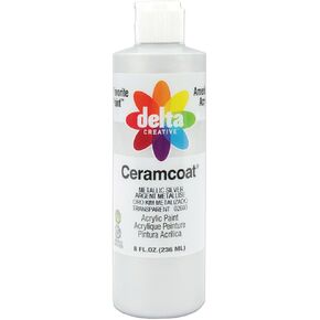 Delta Creative Ceramcoat Acrylic Gleam Paint (8 Ounce), 02604 Metallic Gold
