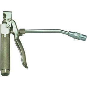 Lincoln 740 Heavy-Duty High-Pressure Steel Control Valve with 6-Inch Rigid Extension, 1/4 Inch NPT (f) Inlet and 1/8 Inch NPT (f) Outlet, 7,500 Maximum Operating Pressure