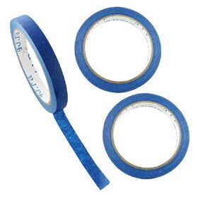 Tegg Painters Tape 3Rolls 1/2 inch x 22 Yards Blue Multi-Purpose Removable Masking Paint Tape