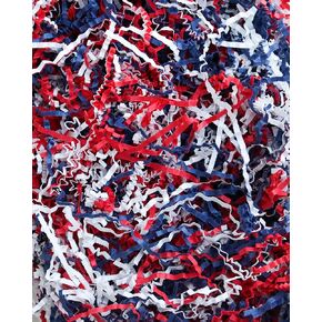 MagicWater Supply - 2 oz - Green & Red - Soft & Thin Crinkle Cut Paper Shred Filler great for Gift Wrapping, Basket Filling, Birthdays, Weddings, Anniversaries, Valentines Day, and other occasions
