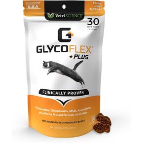 Vetri-Science Laboratories Glyco-Flex 3 Feline Bite Sized Chews - 60 ct