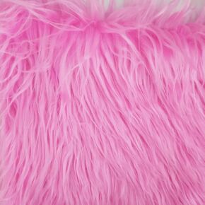 Fluffy Faux Fur Fabric for Crafts Shaggy Long Pile Fur Square Fabrics Patches for Sewing Quilt Artcraft Gnomes Hair DIY Craft Supplies (White, 50×50 cm)