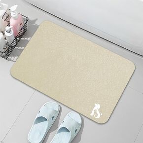 U-Shaped Toilet mat, Bathroom Rugs Set 3 Piece, Comfortable Soft and Absorbent Bathroom mat, U Shaped Bath Rug, Non-Slip Rubber Bath mat, Toilet Rug，Dry Fast for Bathroom Mat, Grey