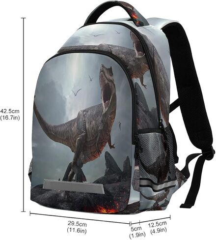 Backpack Bookbag Childish Truck Excavator School Bag Travel Bag for Girls Boys Teen in Saudi Arabia