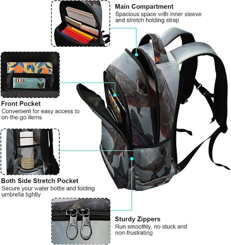 Backpack Bookbag Childish Truck Excavator School Bag Travel Bag for Girls Boys Teen in Saudi Arabia