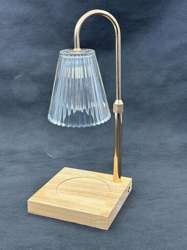 Candle Warmer Lamp with Timer and Light Dimmer Control, Adjustable Height Feature with 2 Bulbs, Dimmable Electric Candle Warmer for Jar Candles (White) in Saudi Arabia