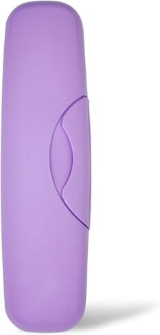 RADIUS Toothbrush Original Big Brush, BPA Free ADA Accepted - Right Hand - Lavender Brush with Lavender Case in Saudi Arabia