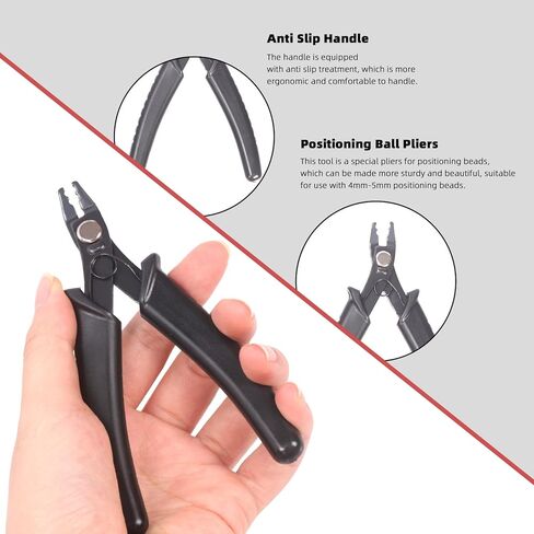 مجموعة كماشة مجوهرات هيليتشي 9 قطع مع حقيبة، بما في ذلك كماشة الأنف بالإبرة، كماشة الأنف المنحنية، كماشة الأنف المستديرة، كماشة العقص، كماشة القطع النهائية، قاطع الأسلاك، كماشة صنع الكفالة، كماشة حلقية مقسمة in Kuwait