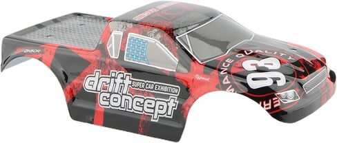 GDOOL 9300 RC غطاء جسم السيارة PX9300-23 قطع غيار إكسسوارات لسيارات RC 1:18 9300 9304 (أحمر) in Kuwait