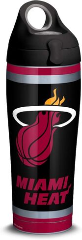 Tervis NBA Miami Heat Triple Walled Insulated Tumbler, 30oz - Stainless Steel, Swish in Saudi Arabia