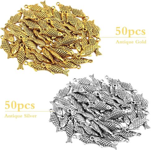 KMOSPAD 60pcs Tibetan Antique Silver Sea Turtle Charms Vintage Alloy Tortoise Ocean Animal Pendant Charms for DIY Necklace Bracelet Jewelry Making Crafts Decor, 6 Styles in Saudi Arabia