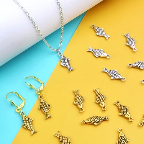KMOSPAD 60pcs Tibetan Antique Silver Sea Turtle Charms Vintage Alloy Tortoise Ocean Animal Pendant Charms for DIY Necklace Bracelet Jewelry Making Crafts Decor, 6 Styles in Saudi Arabia