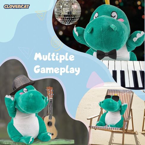 كلوفركات كلب قطيفة مرجح، حيوانات محشوة مرجحة، وسادة رمي، حيوانات محشوة للأطفال، وسادة احتضان، قطيفة لطيفة، قطيفة حيوانات مرجحة، لعبة أطفال، ناعمة، دافئة ومريحة، وسادة قطيفة in Kuwait