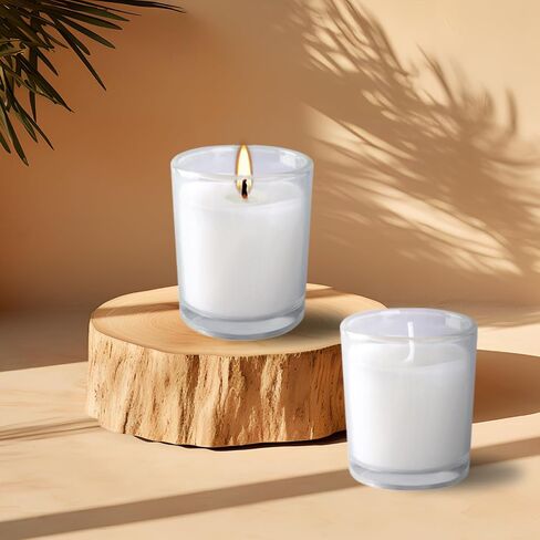 36-Pack of Unscented Warm White Votive Candles-Burn with a Warm White Glow for up to 12 Hours. Ideal for Weddings, Birthdays, Holidays, Parties,Thoughtful Gift for Any Occasion in Saudi Arabia