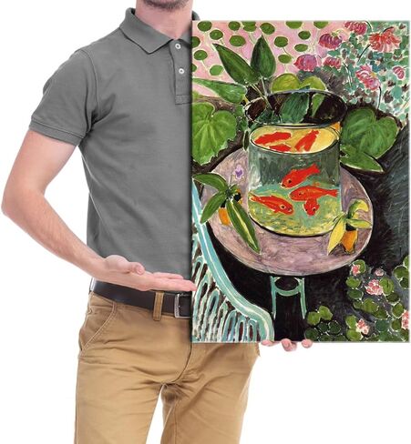 Wieco Art Canvas Wall Art Goldfish بواسطة Henri Matisse Colorism جمالية مجردة قماش يطبع لديكور الحائط وديكورات المكاتب المنزلية in Saudi Arabia