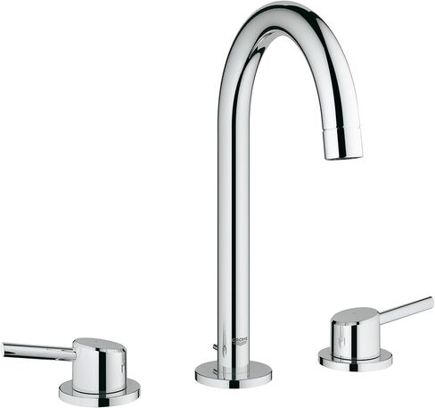صنبور حمام كونسيتو بمقبض واحد من GROHE 23737002 مقاس كبير، كروم ستارلايت، كبير in Saudi Arabia