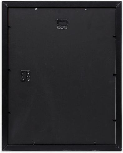 The Display Guys - 6-Pack Minimalist Wooden Picture Frames with Tempered Glass - 11x14 mat to 8x10 - Black - Wall Hanging in Saudi Arabia