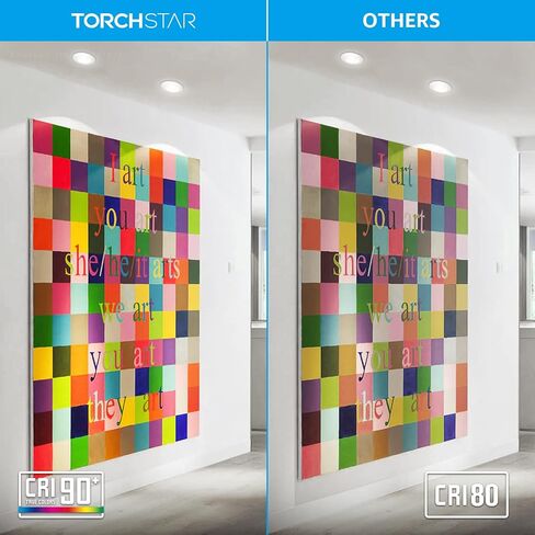 لمبة LED قصيرة الرقبة TORCHSTAR PAR30، CRI90+ لمبات إضاءة موضعية قابلة للتعتيم، 8 وات مكافئة 75 وات، مدرجة في قائمة UL وES، قاعدة لولبية متوسطة E26، فائقة السطوع 800 لومن، 3000 كلفن أبيض دافئ، حزمة من 6 قطع in Kuwait