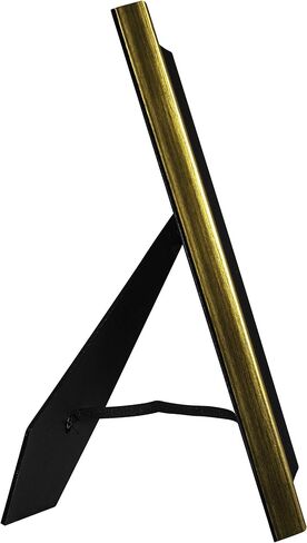 Malden International Designs Black and Gold Fashion Wood Picture Frame, 5x7, Black in Saudi Arabia