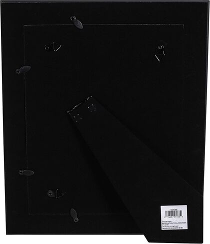 Malden International Designs Black and Gold Fashion Wood Picture Frame, 5x7, Black in Saudi Arabia