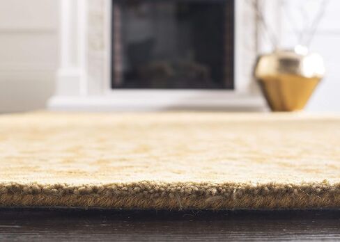 SAFAVIEH Antiquity Collection 2'3" x 8' Gold / Beige AT411A Handmade Traditional Oriental Premium Wool Runner Rug in Saudi Arabia
