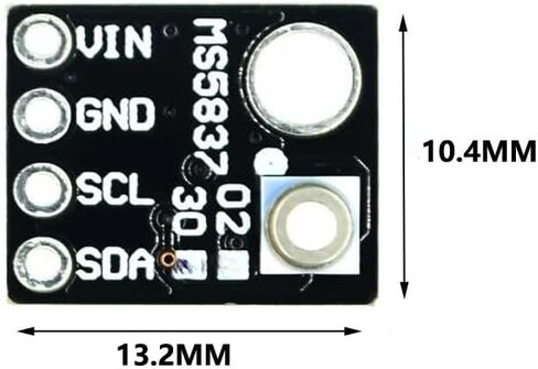 GY-MS5837 02BA 30BA وحدة استشعار الضغط (02BA) in Kuwait
