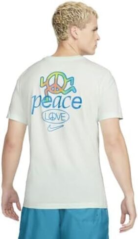 Nike LBR Peace Graphic T-Shirt (as1, Alpha, x_l, Regular, Regular, Multicoloured) in Saudi Arabia