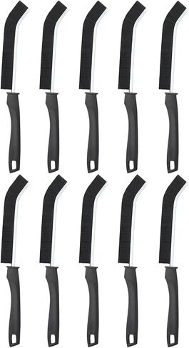 Crevice Cleaning Brush (10-Pack) for Window Tracks, Keyboards, Cars, Bathrooms, and Kitchens - Efficient Cleaning, Convenient and Practical in Saudi Arabia