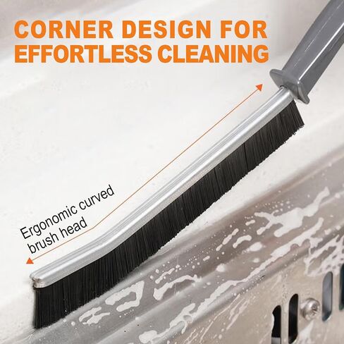 Crevice Cleaning Brush (10-Pack) for Window Tracks, Keyboards, Cars, Bathrooms, and Kitchens - Efficient Cleaning, Convenient and Practical in Saudi Arabia