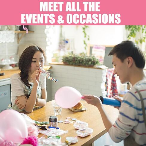 2 Pack Balloon Pump Handheld,2 Way Dual Action, Easy to Use Sturdy Balloon Pumps Handheld Inflator Pump for Birthday Balloon,Party Decoration in Saudi Arabia