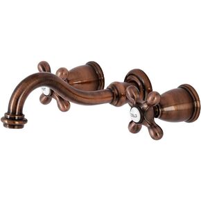 Kingston Brass KS312ALAC Vintage Bathroom Faucet, Antique Copper