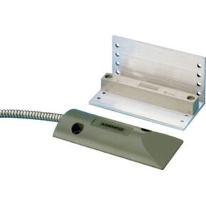 Honeywell 958-2 Overhead Door Adjustable Magnetic Contact, SPDT Switch (Form C), Adjustable Magnet with L Bracket, 24" (61cm) Armored Cable is Standard, 2-3/8" (60 mm) Minimum Standard Gap